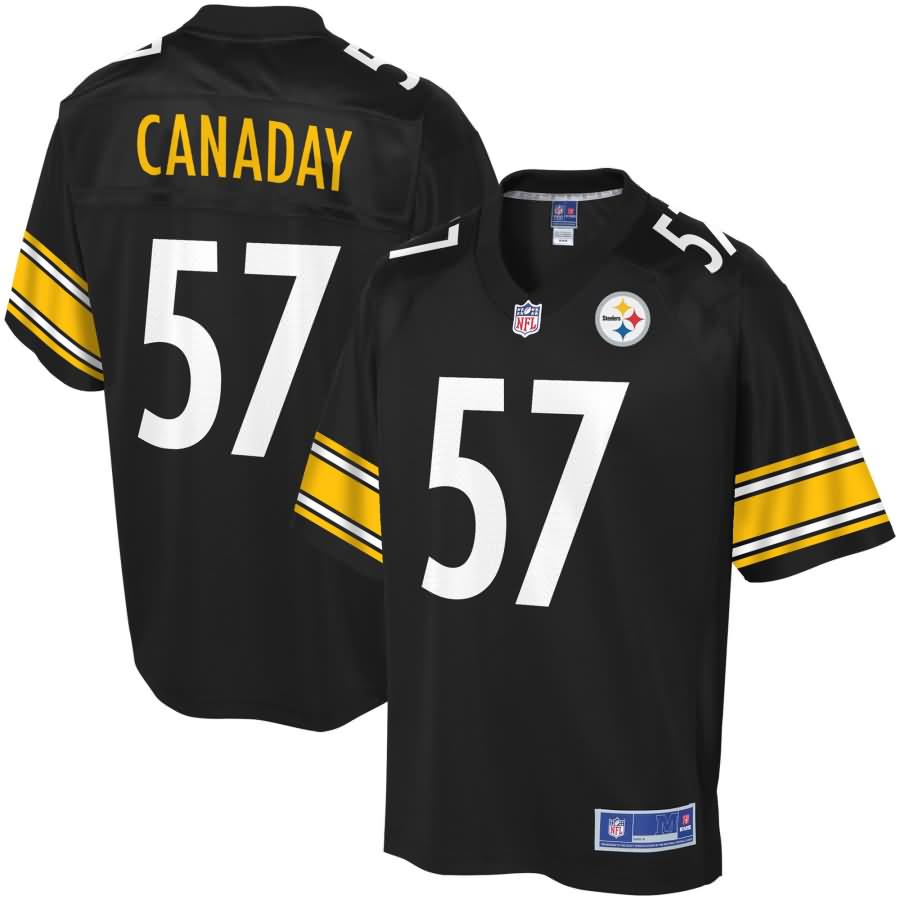 Kameron Canaday Pittsburgh Steelers NFL Pro Line Player Jersey - Black