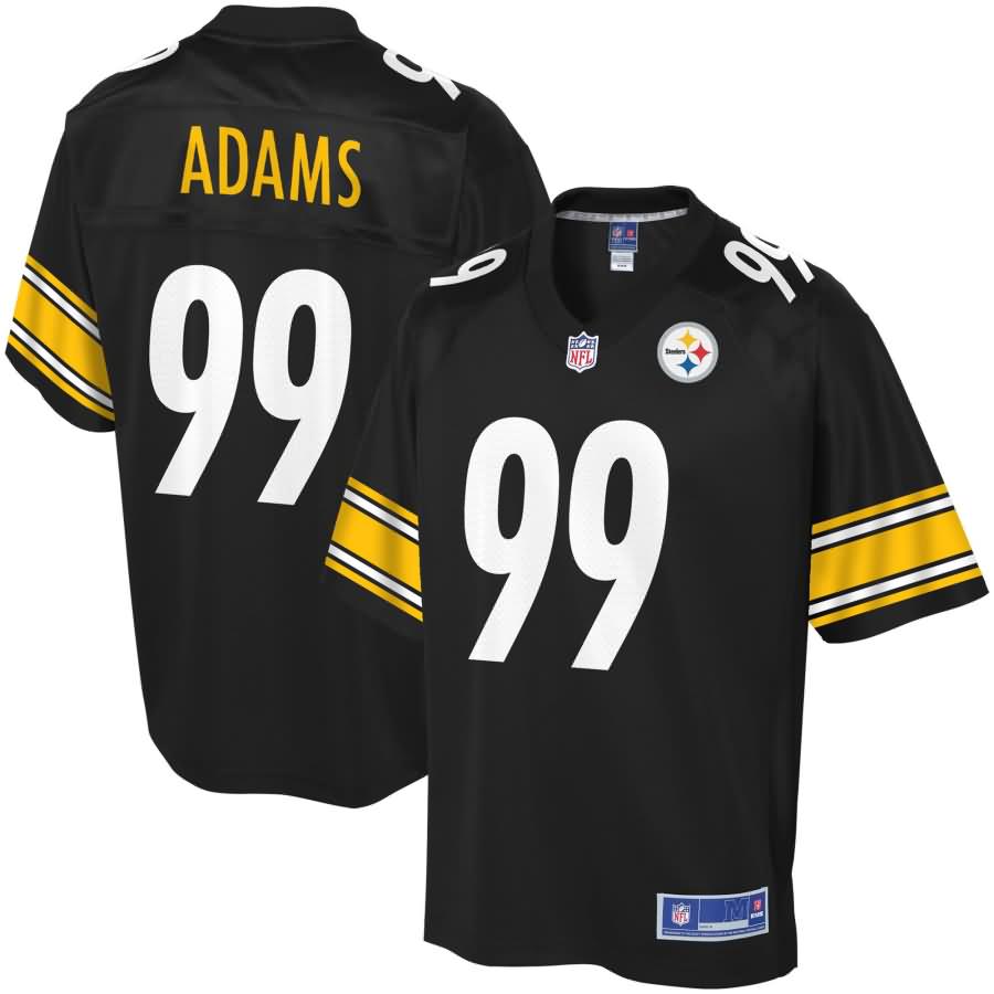 Keion Adams Pittsburgh Steelers NFL Pro Line Player Jersey - Black