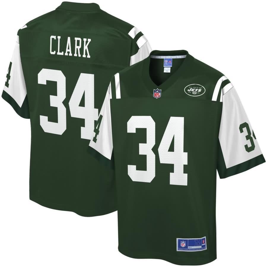 Jeremy Clark New York Jets NFL Pro Line Team Color Player Jersey - Green