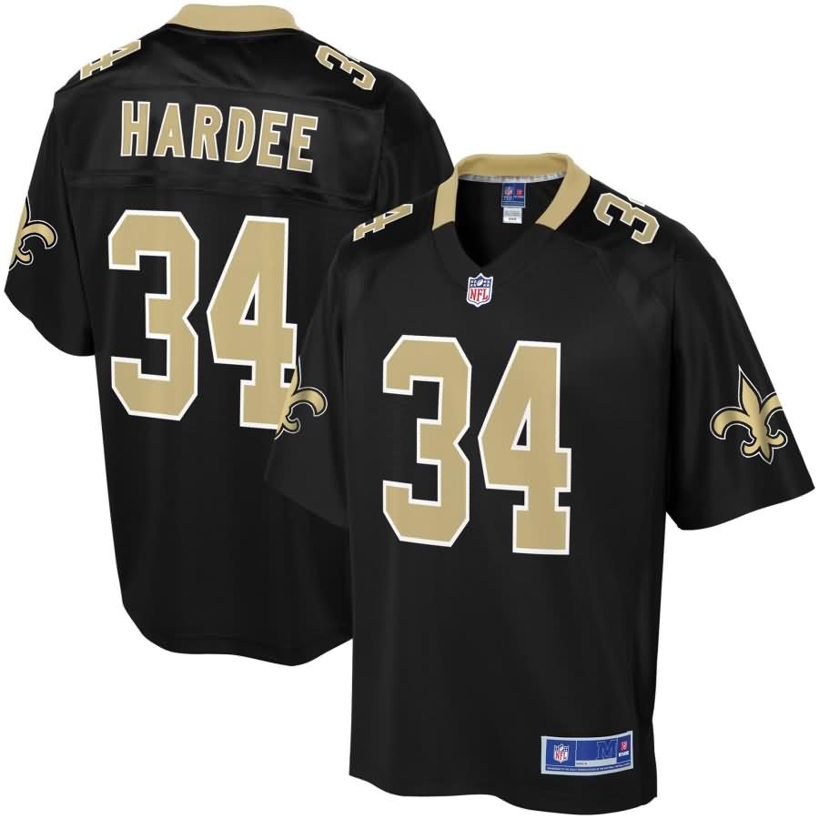 Justin Hardee New Orleans Saints NFL Pro Line Team Color Player Jersey - Black