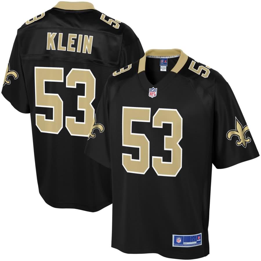 A.J. Klein New Orleans Saints NFL Pro Line Team Color Player Jersey - Black