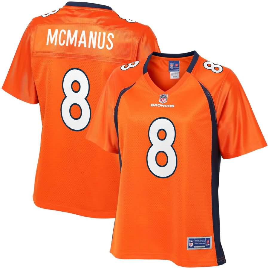 Brandon McManus Denver Broncos NFL Pro Line Women's Team Color Player Jersey - Orange