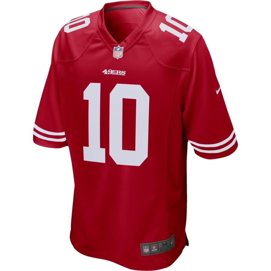 Jimmy Garoppolo San Francisco 49ers Nike Game Jersey - Scarlet