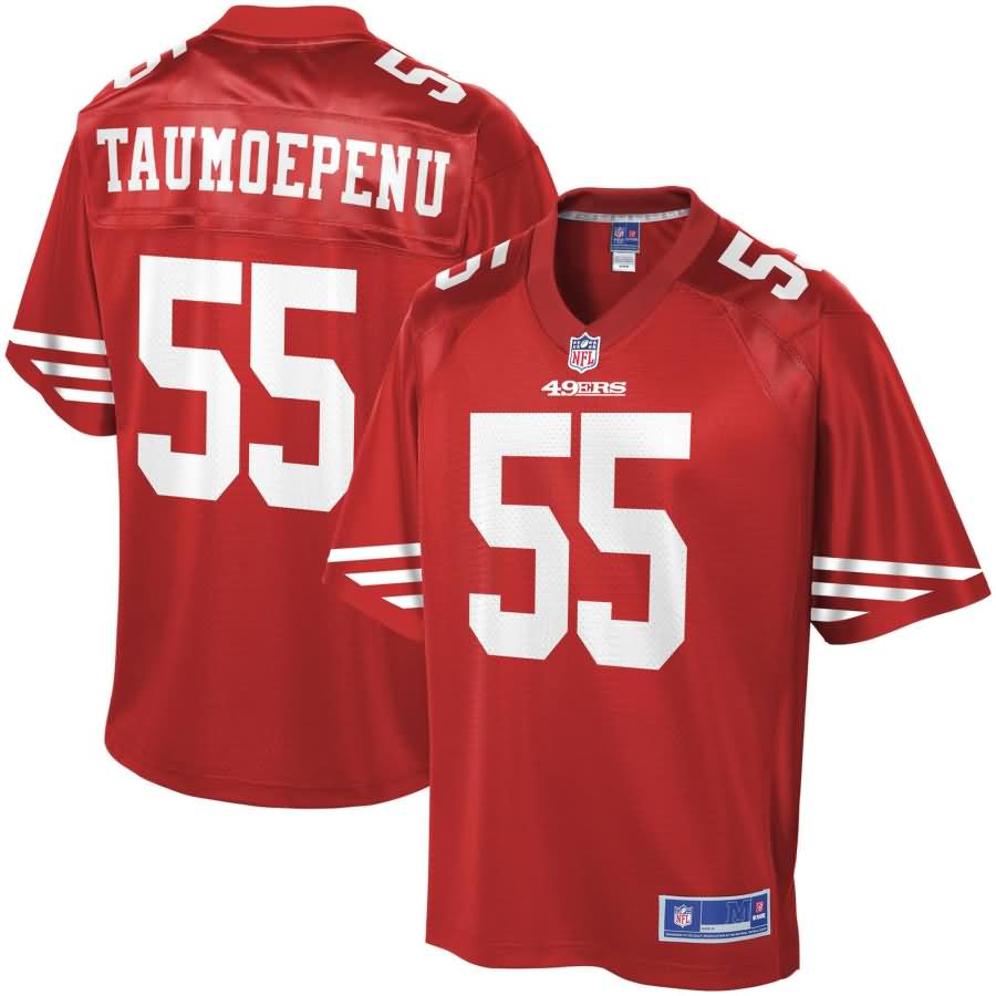 Pita Taumoepenu San Francisco 49ers NFL Pro Line Youth Player Jersey - Scarlet