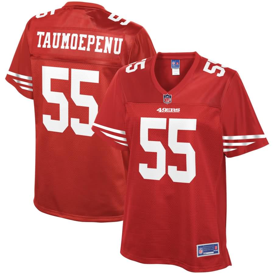 Pita Taumoepenu San Francisco 49ers NFL Pro Line Women's Player Jersey - Scarlet