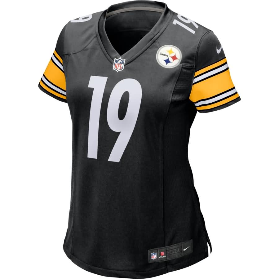 JuJu Smith-Schuster Pittsburgh Steelers Nike Women's Game Jersey - Black