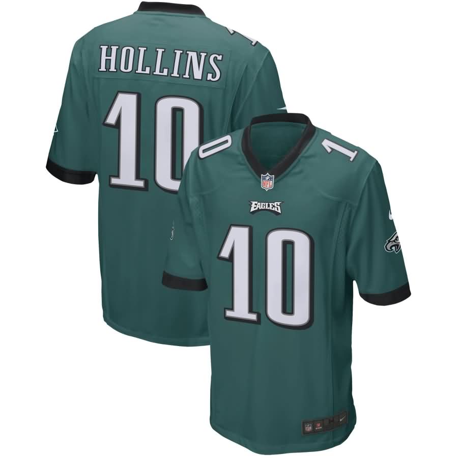 Mack Hollins Philadelphia Eagles Nike Game Jersey - Midnight Green