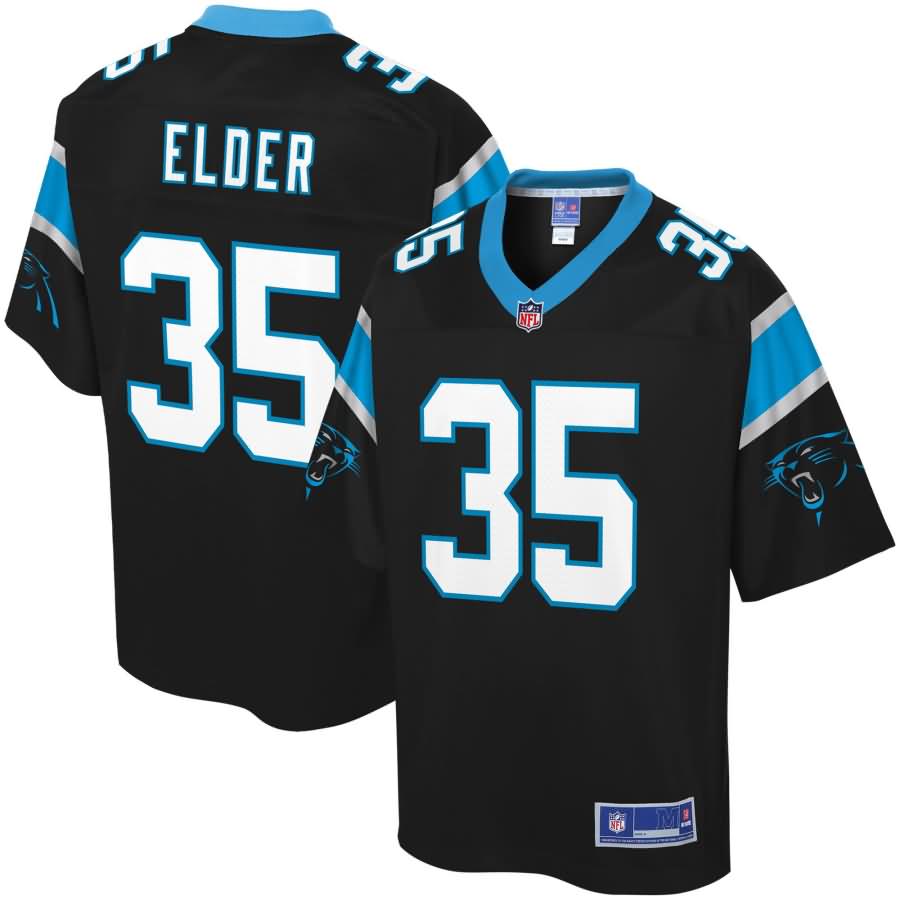 Corn Elder Carolina Panthers NFL Pro Line Youth Home Player Jersey - Black