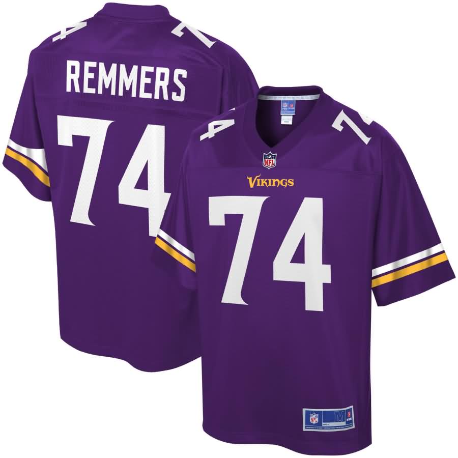 Mike Remmers Minnesota Vikings NFL Pro Line Team Color Player Jersey - Purple