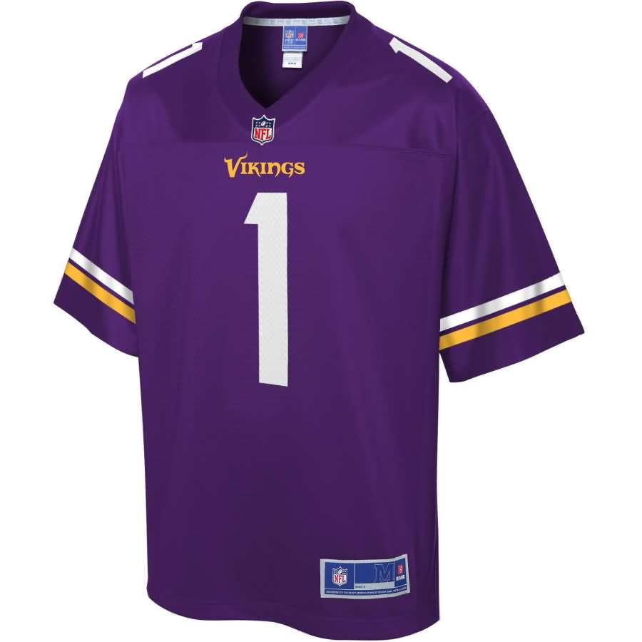 Kyle Sloter Minnesota Vikings NFL Pro Line Team Color Player Jersey - Purple