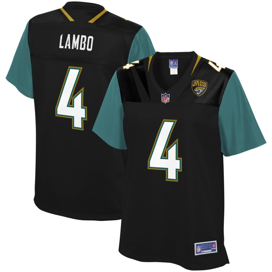 Josh Lambo Jacksonville Jaguars NFL Pro Line Women's Team Color Player Jersey - Black