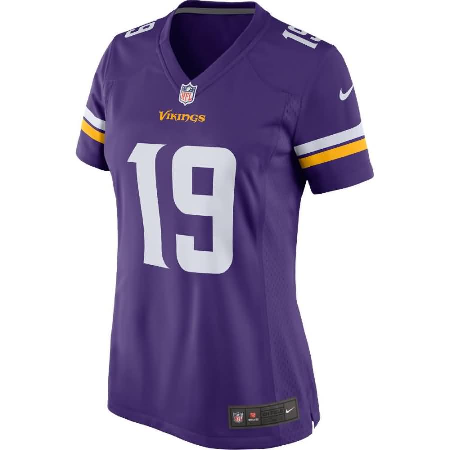 Adam Thielen Minnesota Vikings Nike Women's Game Jersey - Purple