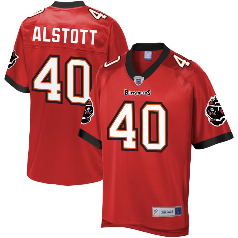 Mike Alstott Tampa Bay Buccaneers NFL Pro Line Retired Player Jersey - Red