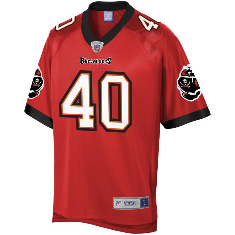 Mike Alstott Tampa Bay Buccaneers NFL Pro Line Retired Player Jersey - Red