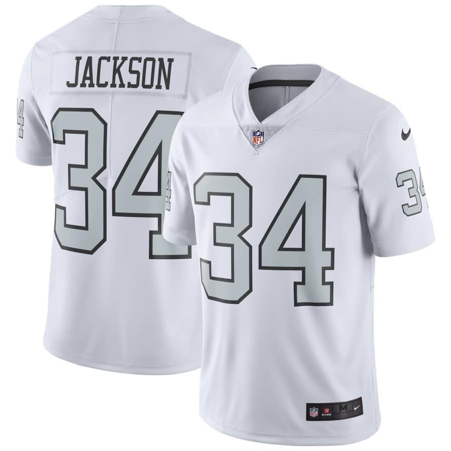 Bo Jackson Oakland Raiders Nike Color Rush Vapor Untouchable Retired Player Limited Jersey - White