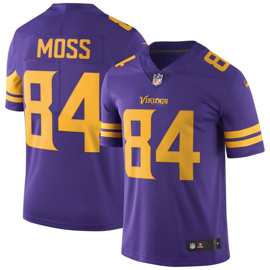 Randy Moss Minnesota Vikings Nike Vapor Untouchable Retired Player Limited Jersey - Purple