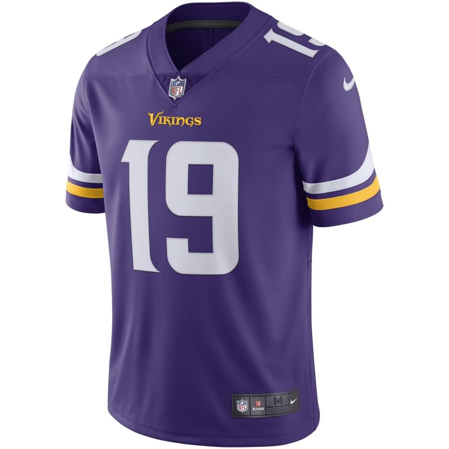 Adam Thielen Minnesota Vikings Nike Vapor Untouchable Limited Jersey - Purple