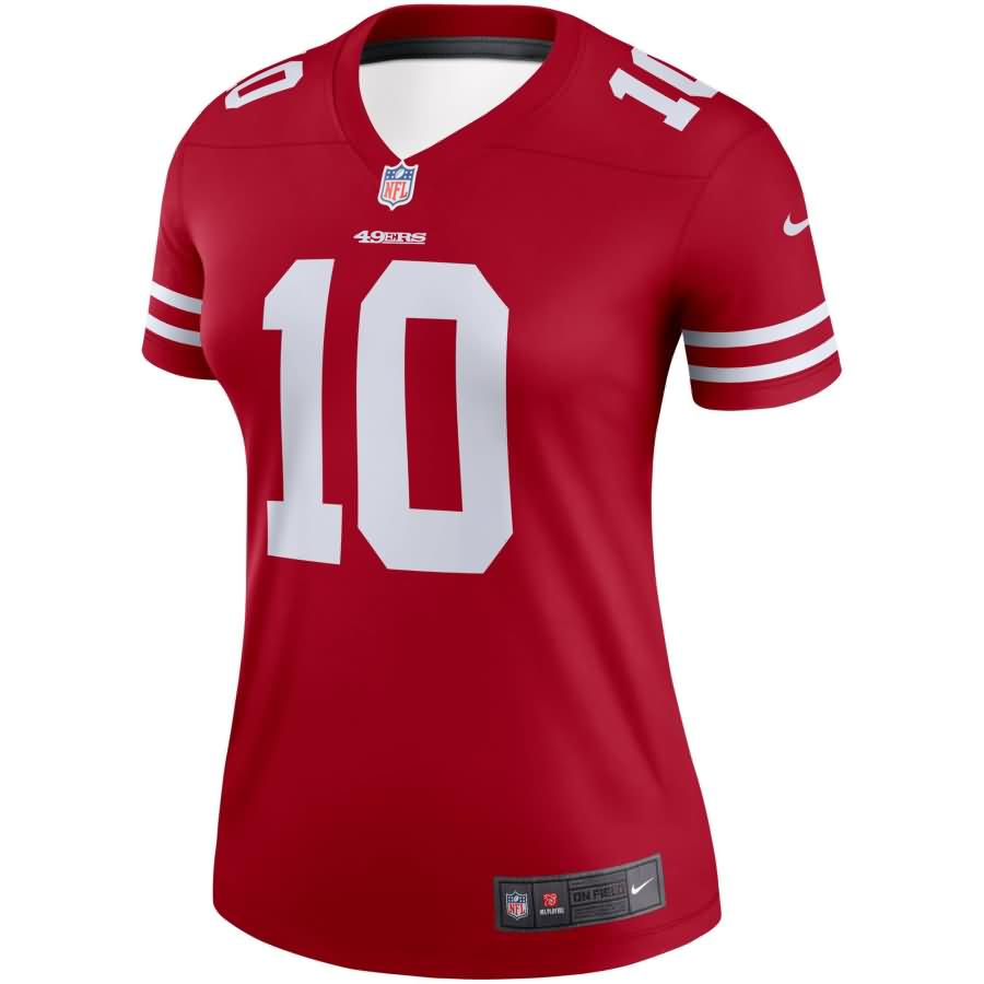 Jimmy Garoppolo San Francisco 49ers Nike Women's Legend Jersey - Scarlet