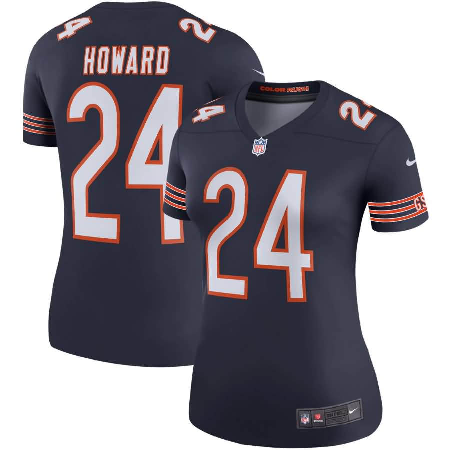 Jordan Howard Chicago Bears Nike Women's Color Rush Legend Player Jersey - Navy