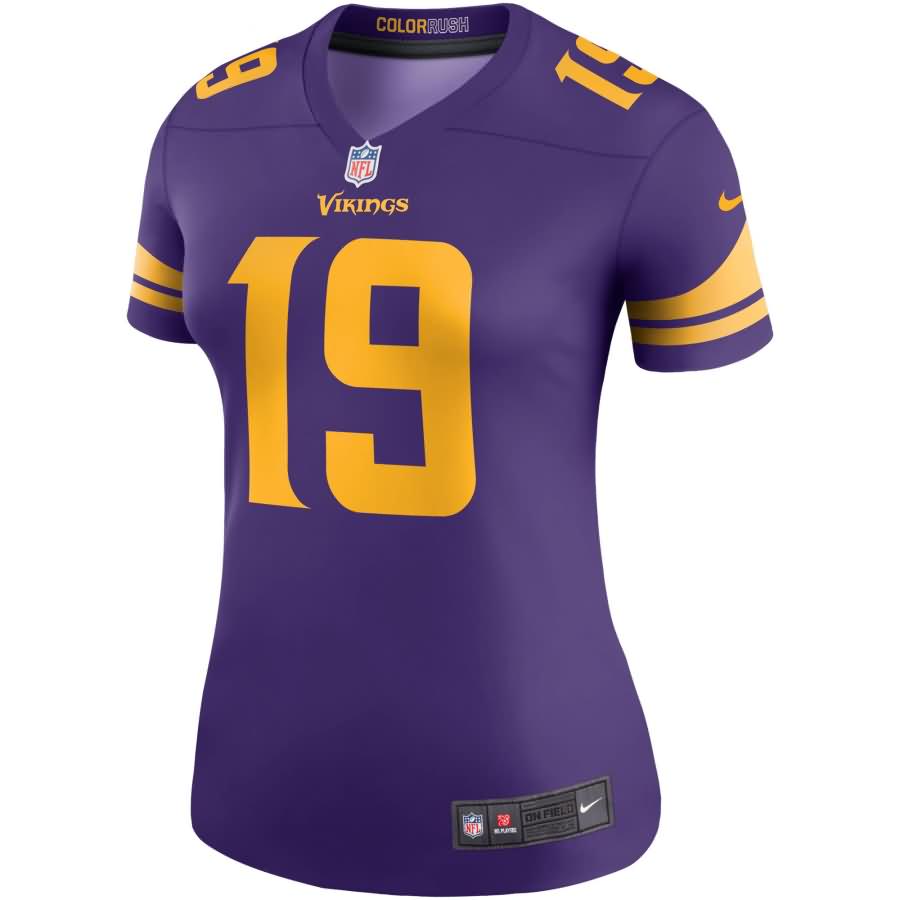 Adam Thielen Minnesota Vikings Nike Women's Color Rush Legend Player Jersey - Purple