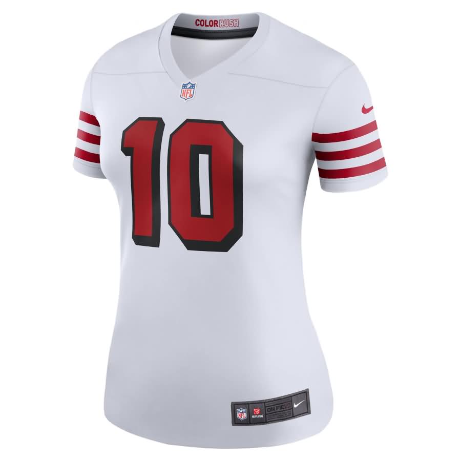 Jimmy Garoppolo San Francisco 49ers Nike Women's Color Rush Legend Player Jersey - White