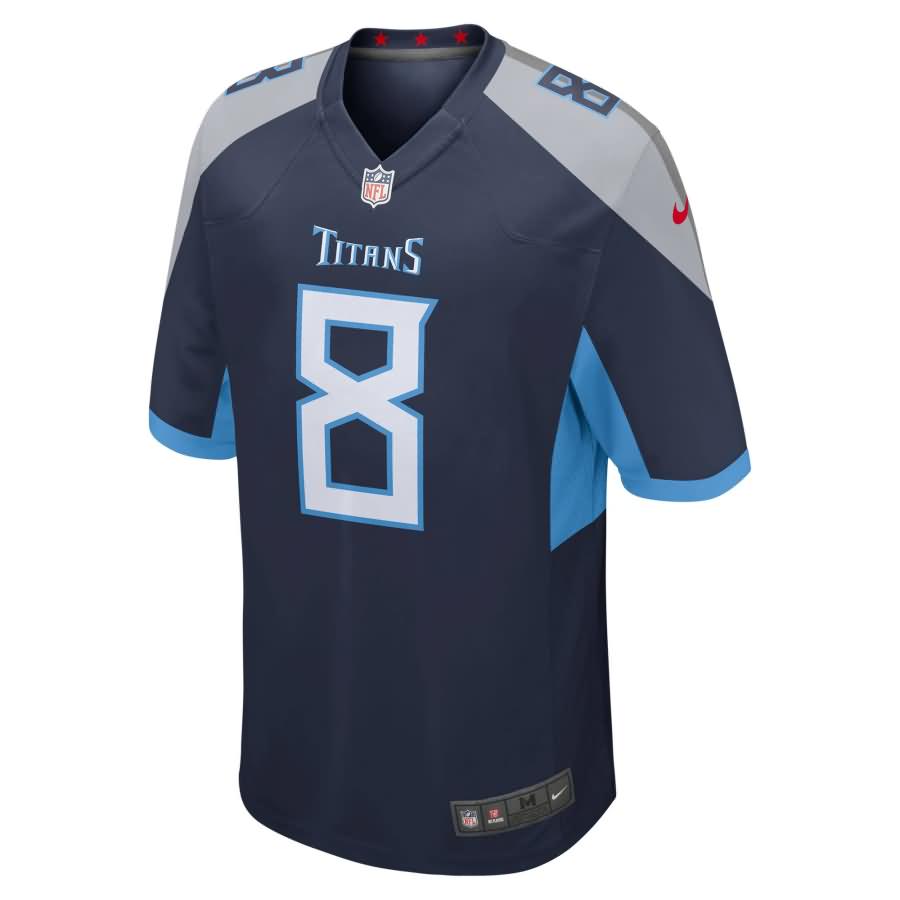 Marcus Mariota Tennessee Titans Nike New 2018 Game Jersey - Navy