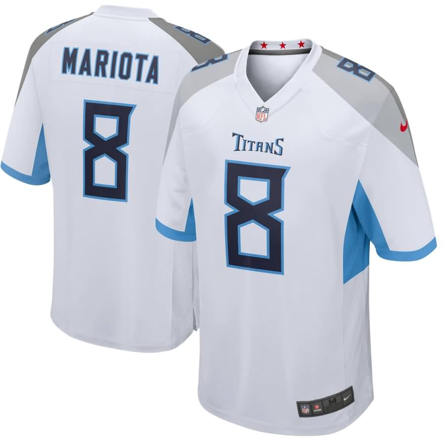 Marcus Mariota Tennessee Titans Nike New 2018 Game Jersey - White