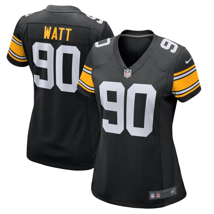 T.J. Watt Pittsburgh Steelers Nike Women's Alternate Game Jersey - Black