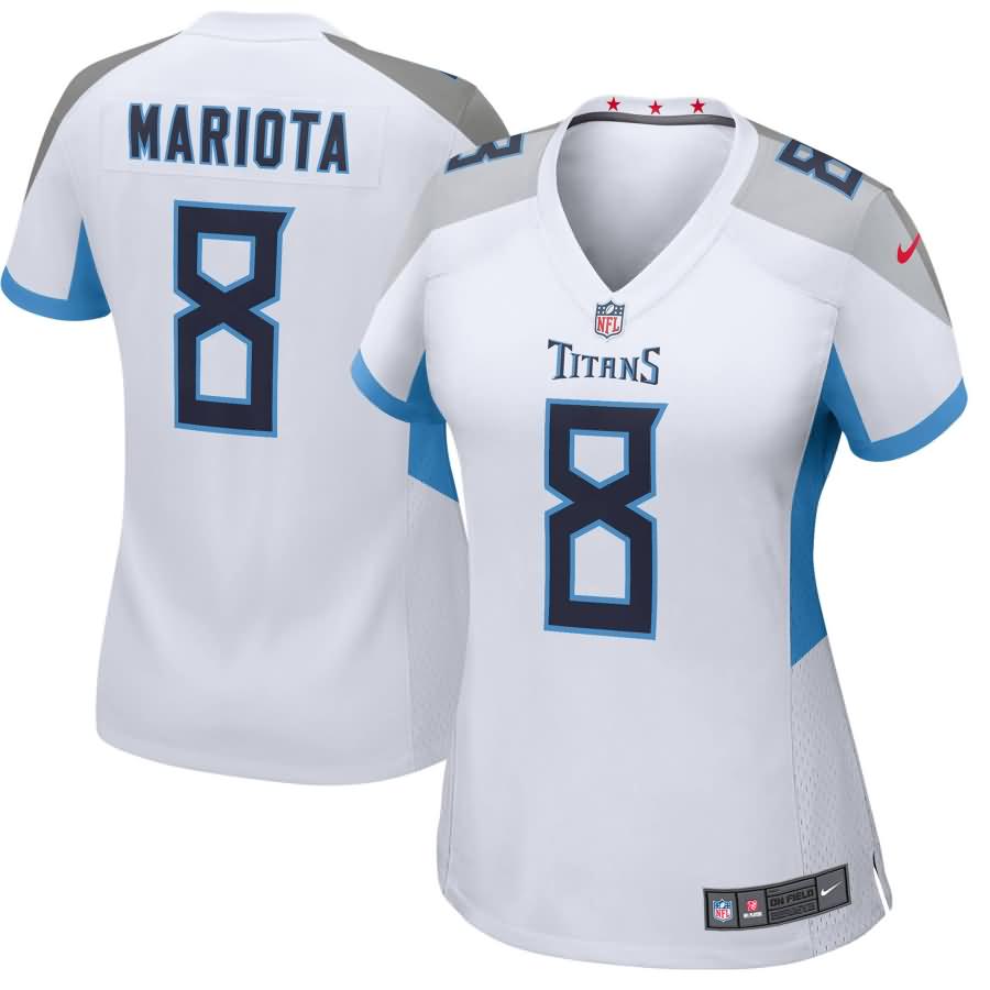 Marcus Mariota Tennessee Titans Nike Women's New 2018 Game Jersey - White