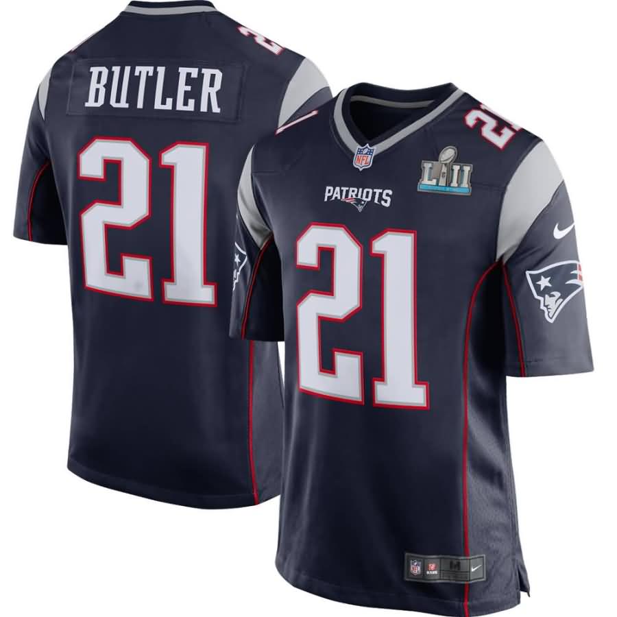 Malcolm Butler New England Patriots Nike Super Bowl LII Bound Game Jersey - Navy