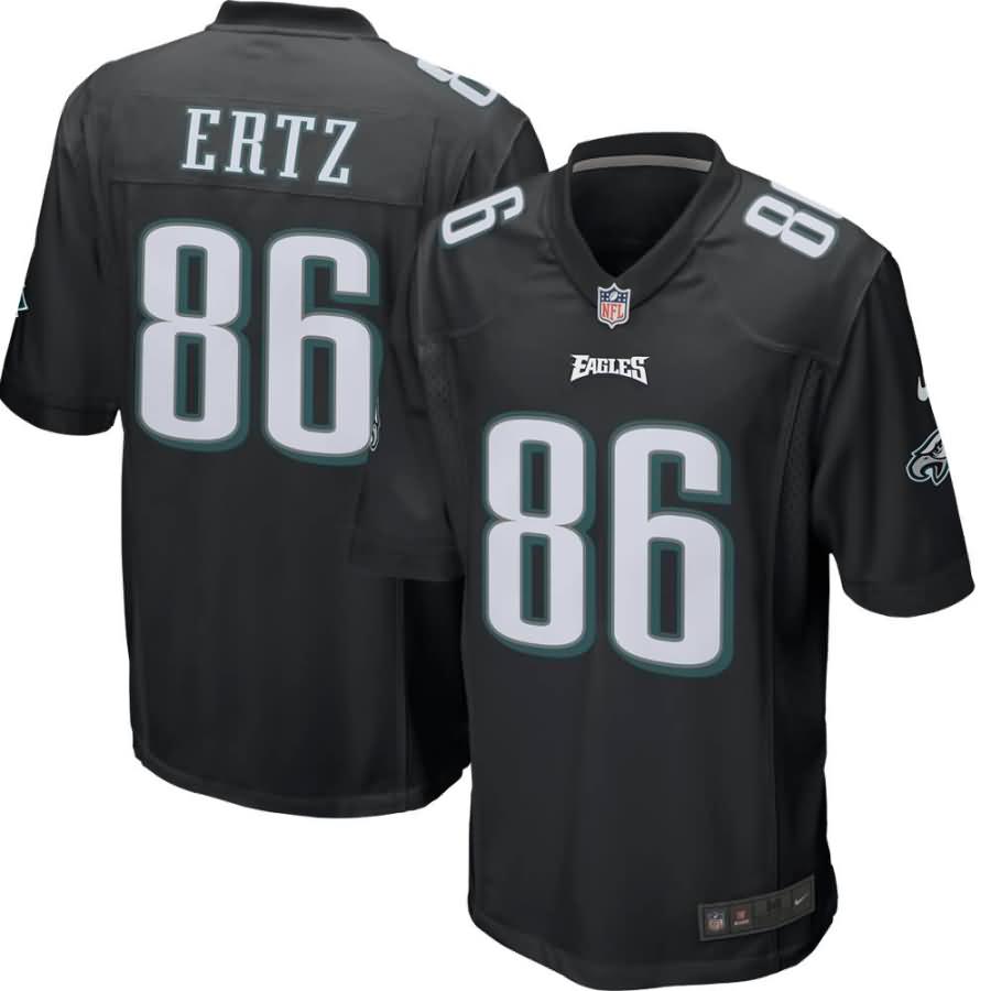 Zach Ertz Philadelphia Eagles Nike Game Event Jersey - Black