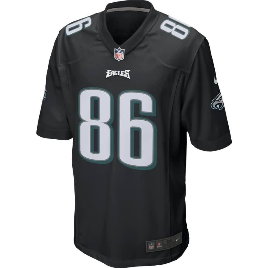 Zach Ertz Philadelphia Eagles Nike Game Event Jersey - Black