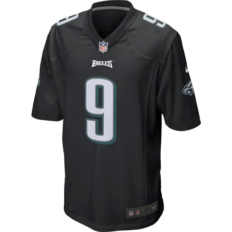 Nick Foles Philadelphia Eagles Nike Game Event Jersey - Black