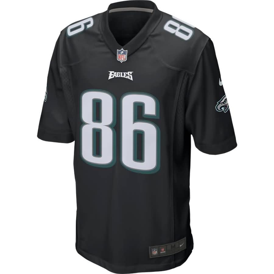 Zach Ertz Philadelphia Eagles Nike Youth Game Event Jersey - Black