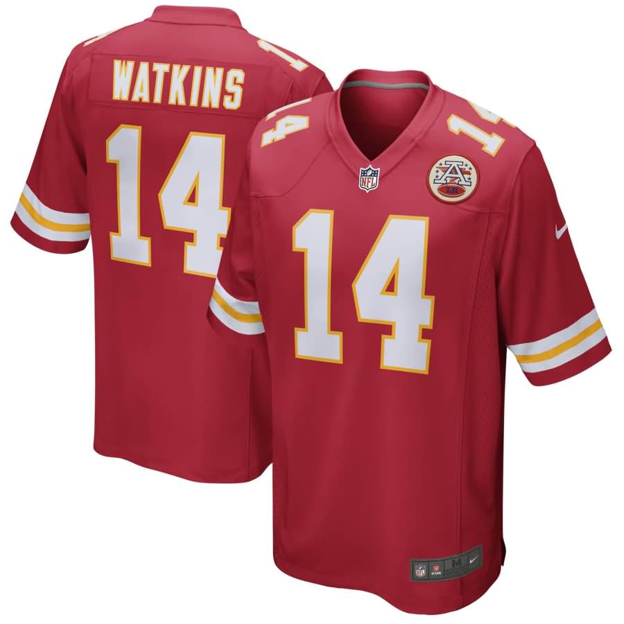 Sammy Watkins Kansas City Chiefs Nike Game Jersey - Red