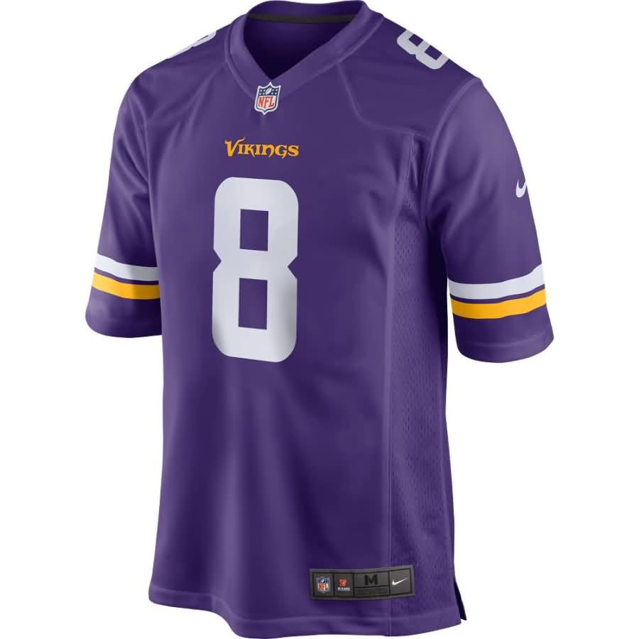 Kirk Cousins Minnesota Vikings Nike Game Jersey - Purple