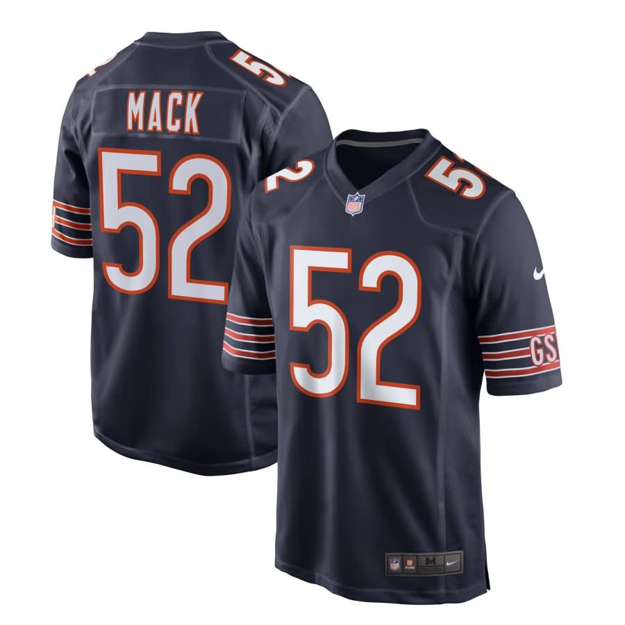 Khalil Mack Chicago Bears Nike Game Jersey - Navy