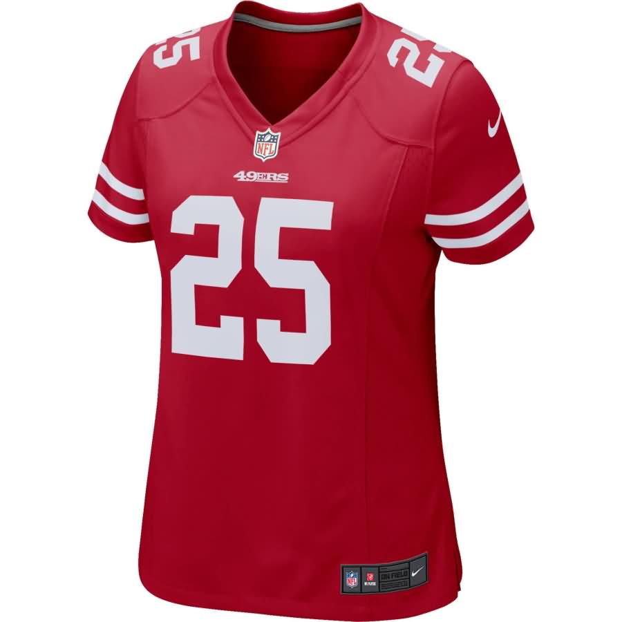 Richard Sherman San Francisco 49ers Nike Women's Game Jersey- Scarlet