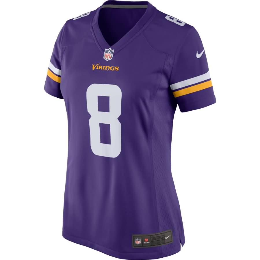 Kirk Cousins Minnesota Vikings Nike Women's Game Jersey - Purple