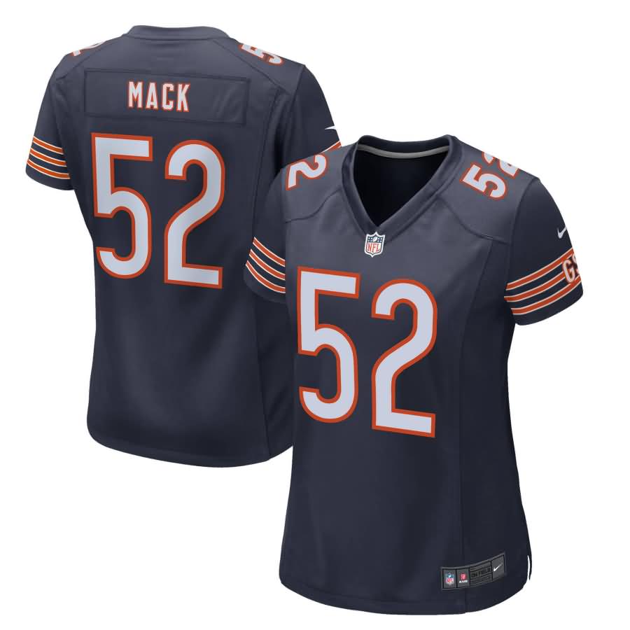 Khalil Mack Chicago Bears Nike Women's Game Jersey - Navy