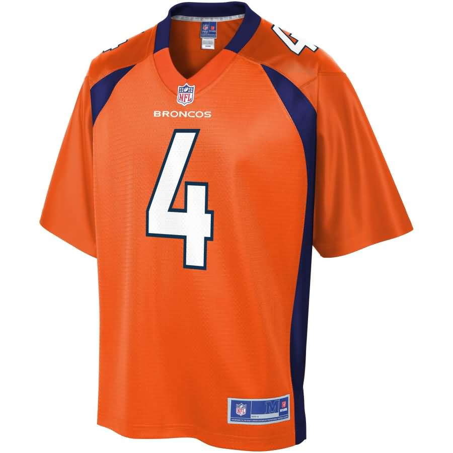 Case Keenum Denver Broncos NFL Pro Line Youth Team Color Jersey - Orange