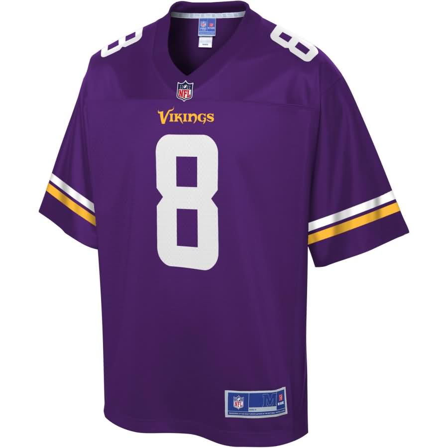 Kirk Cousins Minnesota Vikings NFL Pro Line Youth Team Color Jersey - Purple