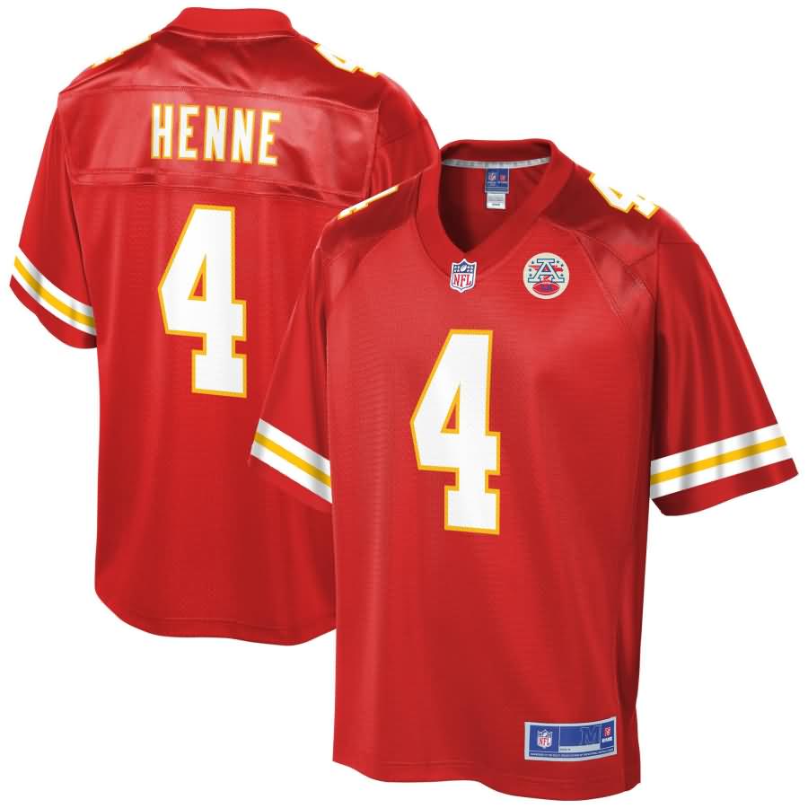 Chad Henne Kansas City Chiefs NFL Pro Line Youth Team Color Player Jersey - Red