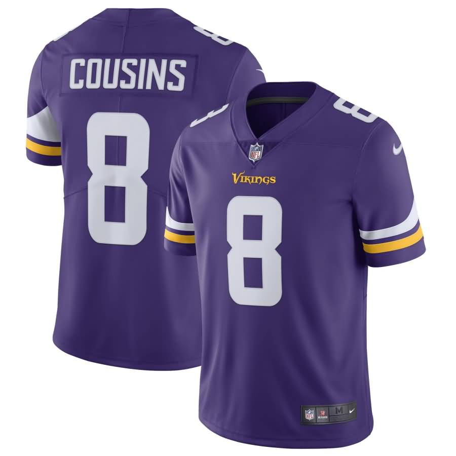 Kirk Cousins Minnesota Vikings Nike Limited Jersey - Purple