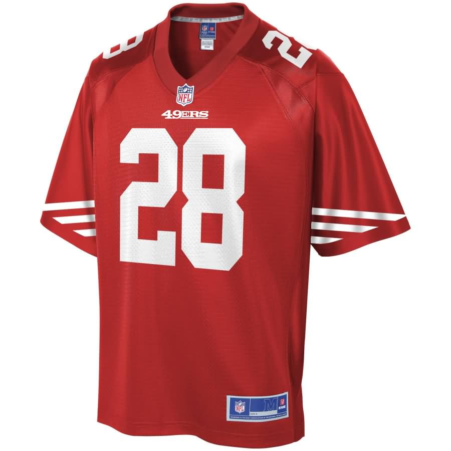 Jerick McKinnon San Francisco 49ers NFL Pro Line Youth Team Color Player Jersey - Scarlet