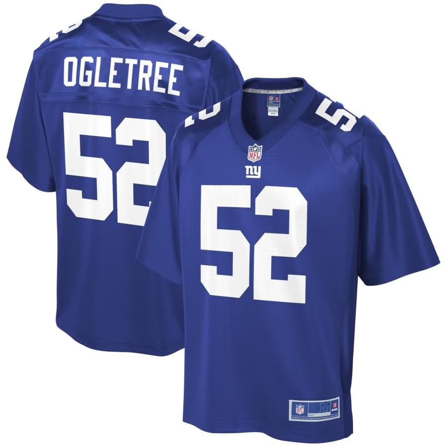 Alec Ogletree New York Giants NFL Pro Line Team Color Player Jersey - Royal