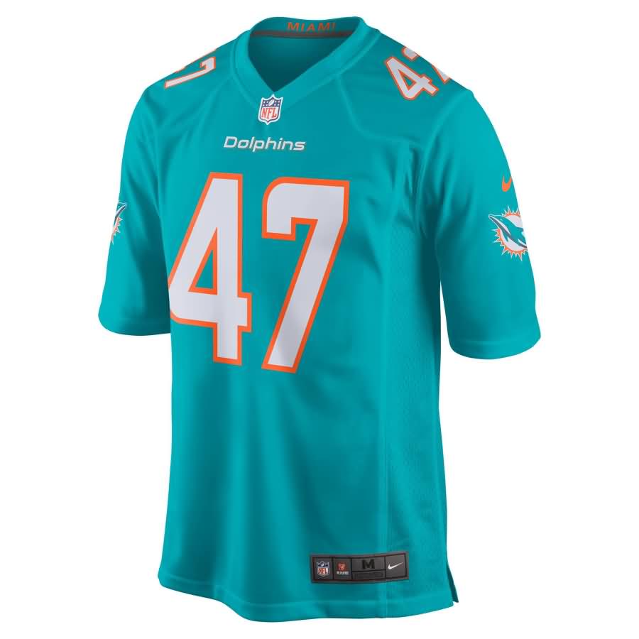 Kiko Alonso Miami Dolphins Nike Youth New 2018 Game Jersey - Aqua