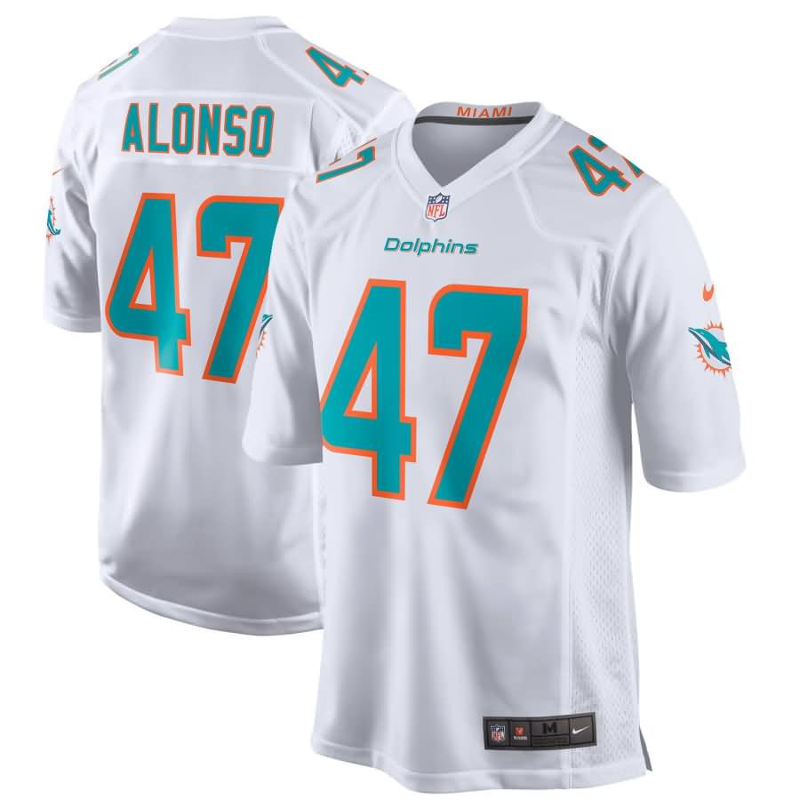 Kiko Alonso Miami Dolphins Nike New 2018 Game Jersey - White