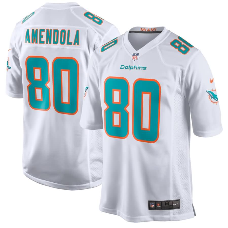 Danny Amendola Miami Dolphins Nike New 2018 Game Jersey - White