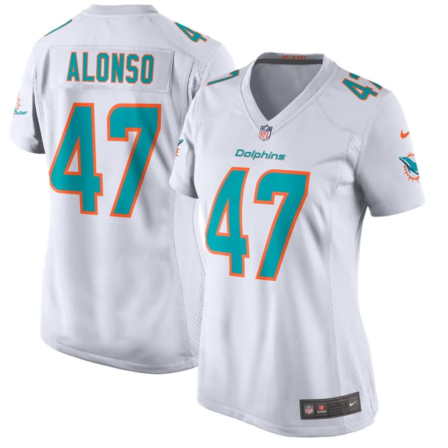 Kiko Alonso Miami Dolphins Nike Women's New 2018 Game Jersey - White